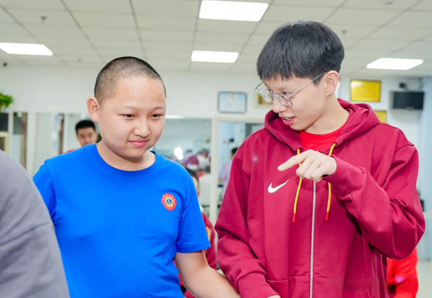 学员们分享